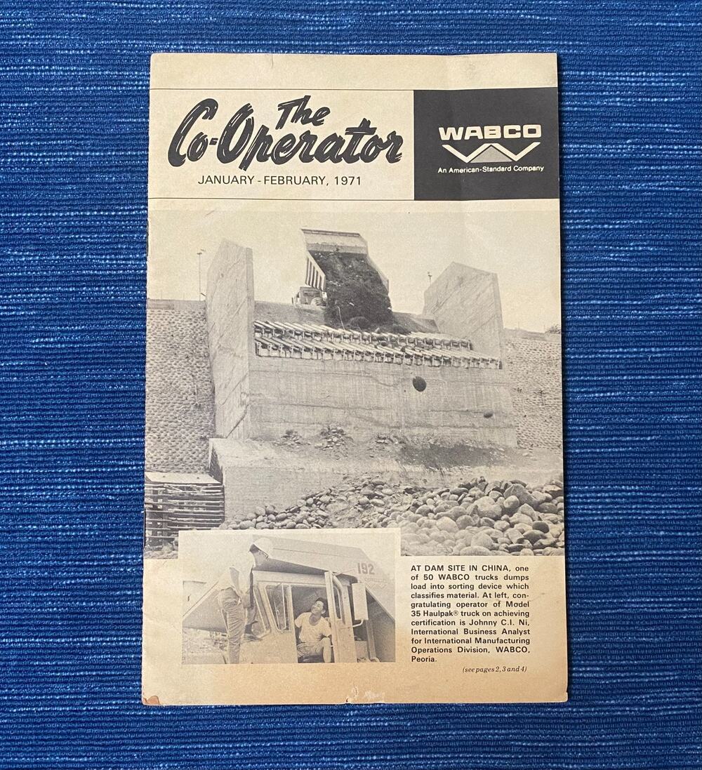 THE CO-OPERATOR Jan-Feb 1971 WABCO Construction Equipment Booklet